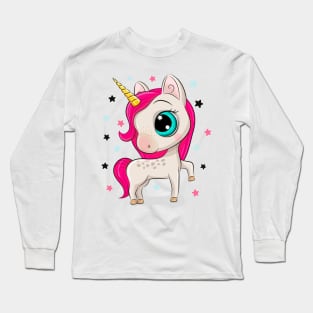 Cute Unicorn Long Sleeve T-Shirt